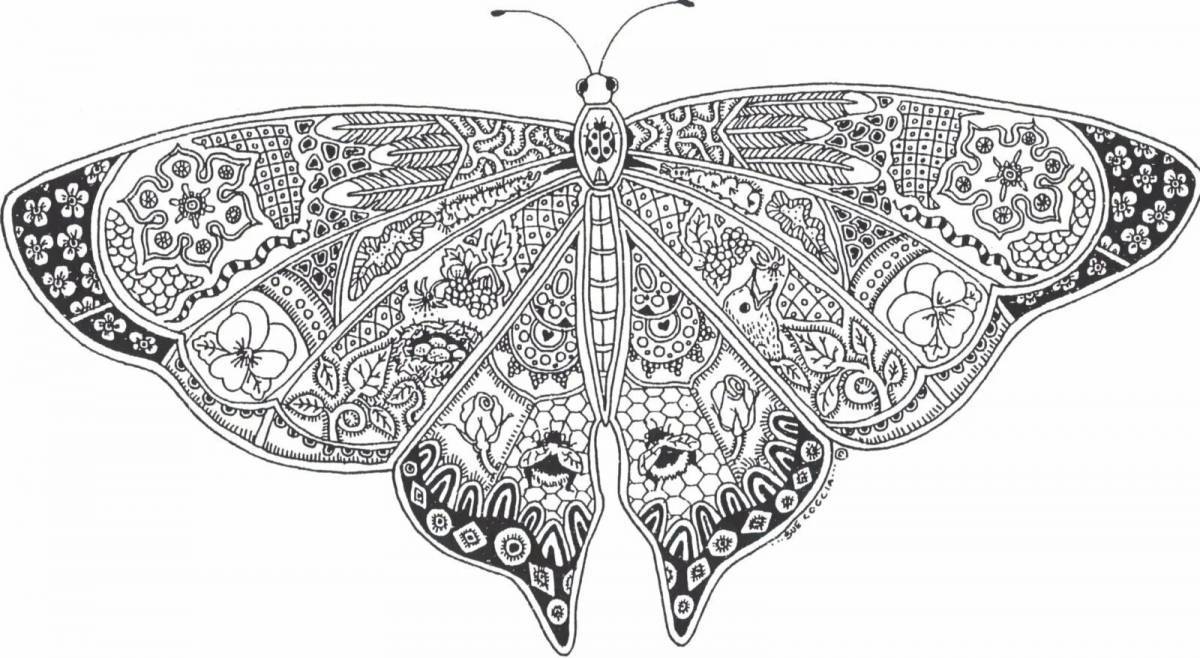 Антистресс бабочка #13