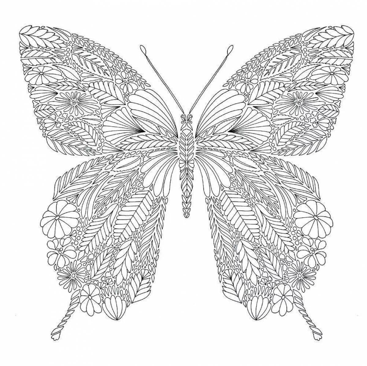 Антистресс бабочка #14