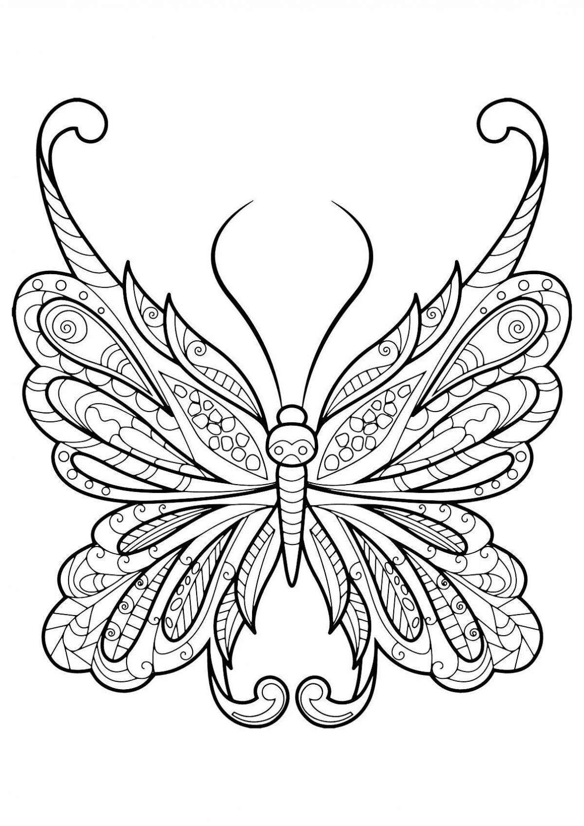 Антистресс бабочка #23