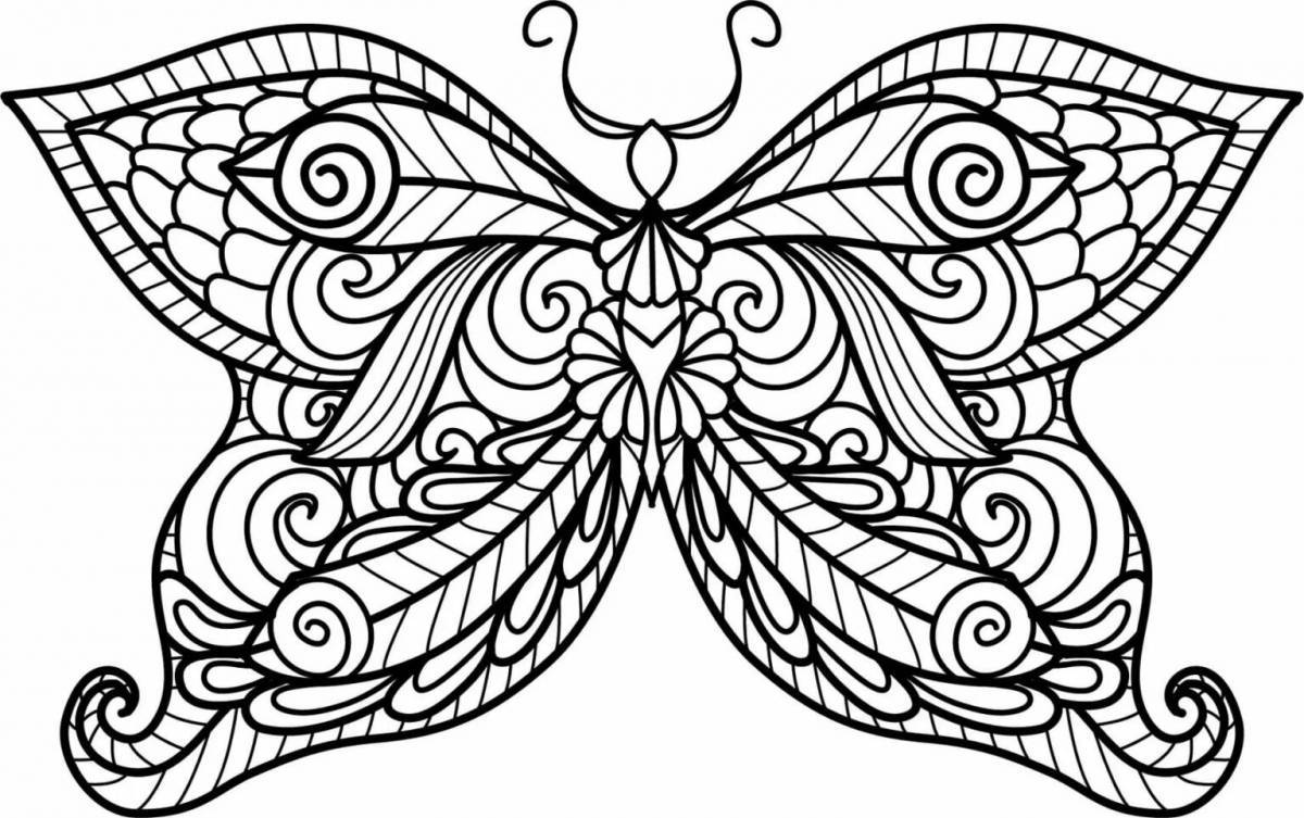 Антистресс бабочка #24