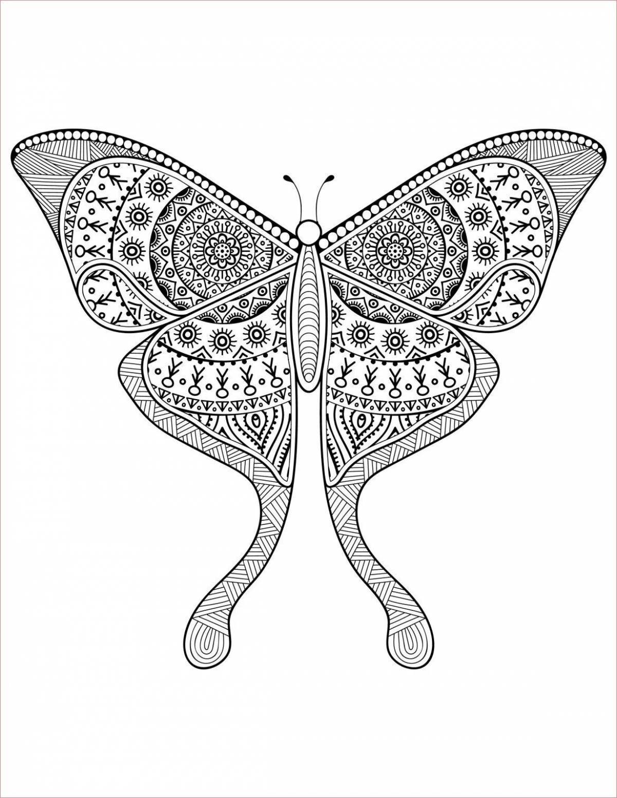 Антистресс бабочка #32
