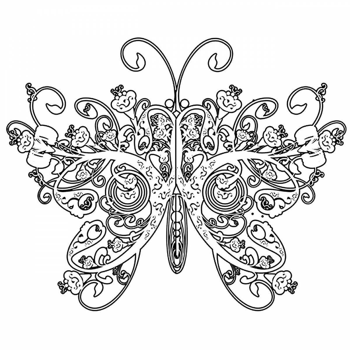 Антистресс бабочка #38