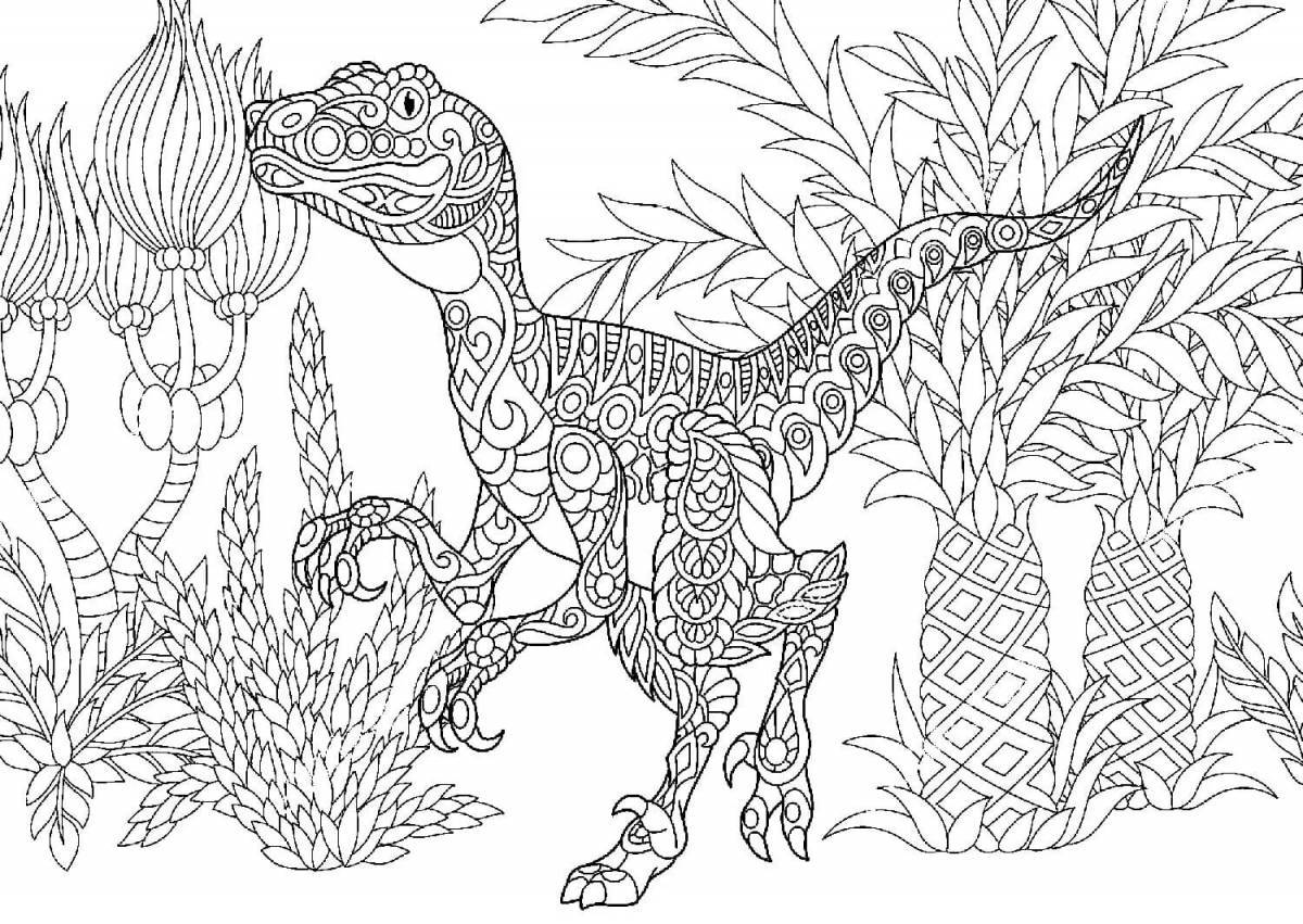 Антистресс динозавры #7