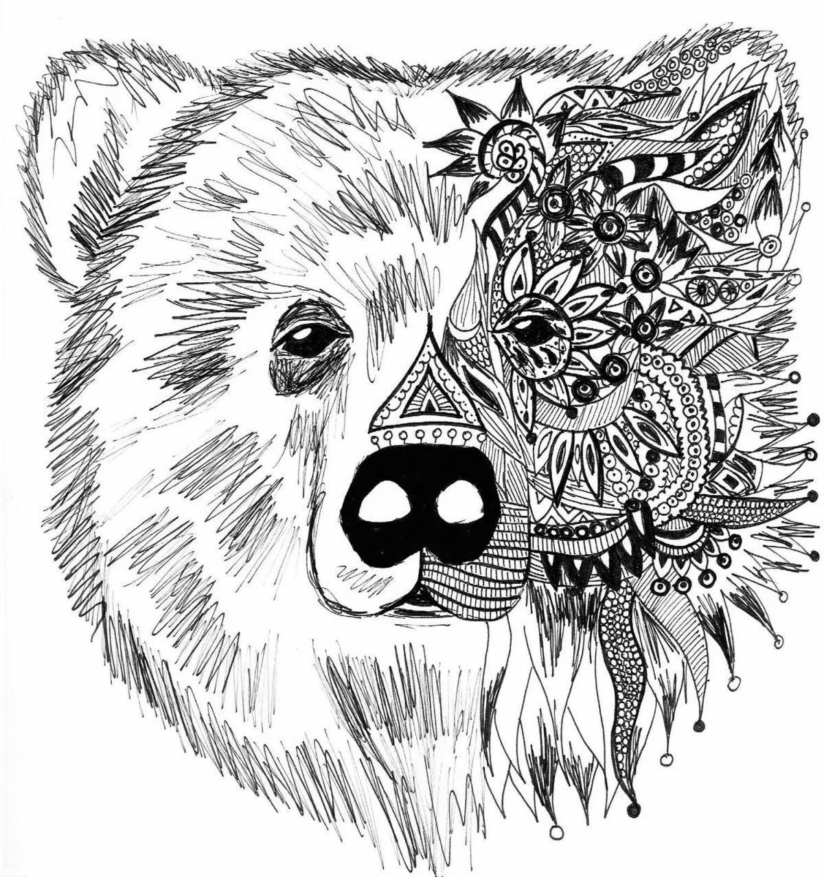 Антистресс медведь #10