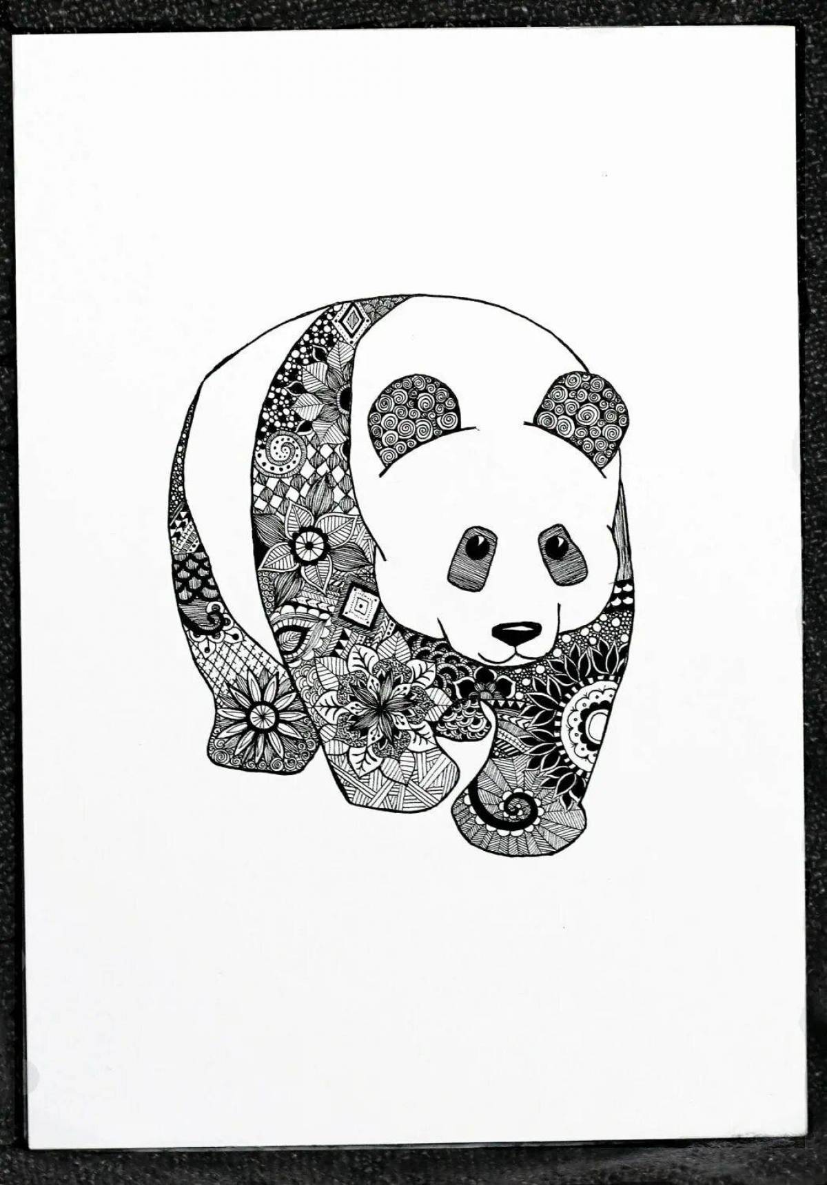 Антистресс панда #16