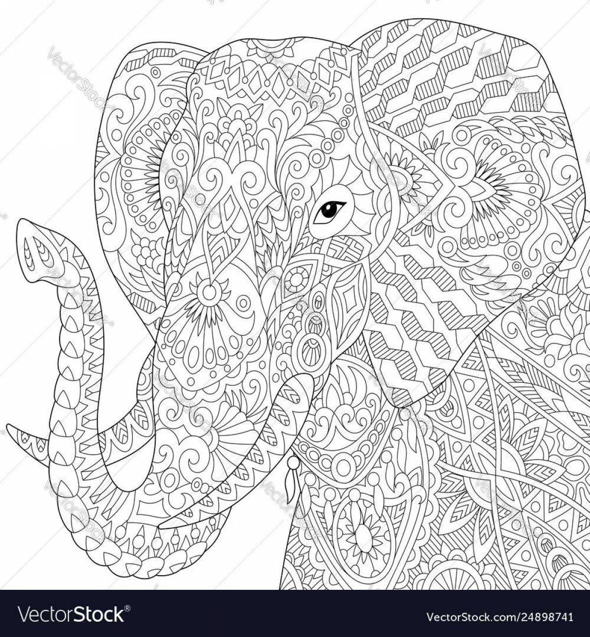 Антистресс слон #14