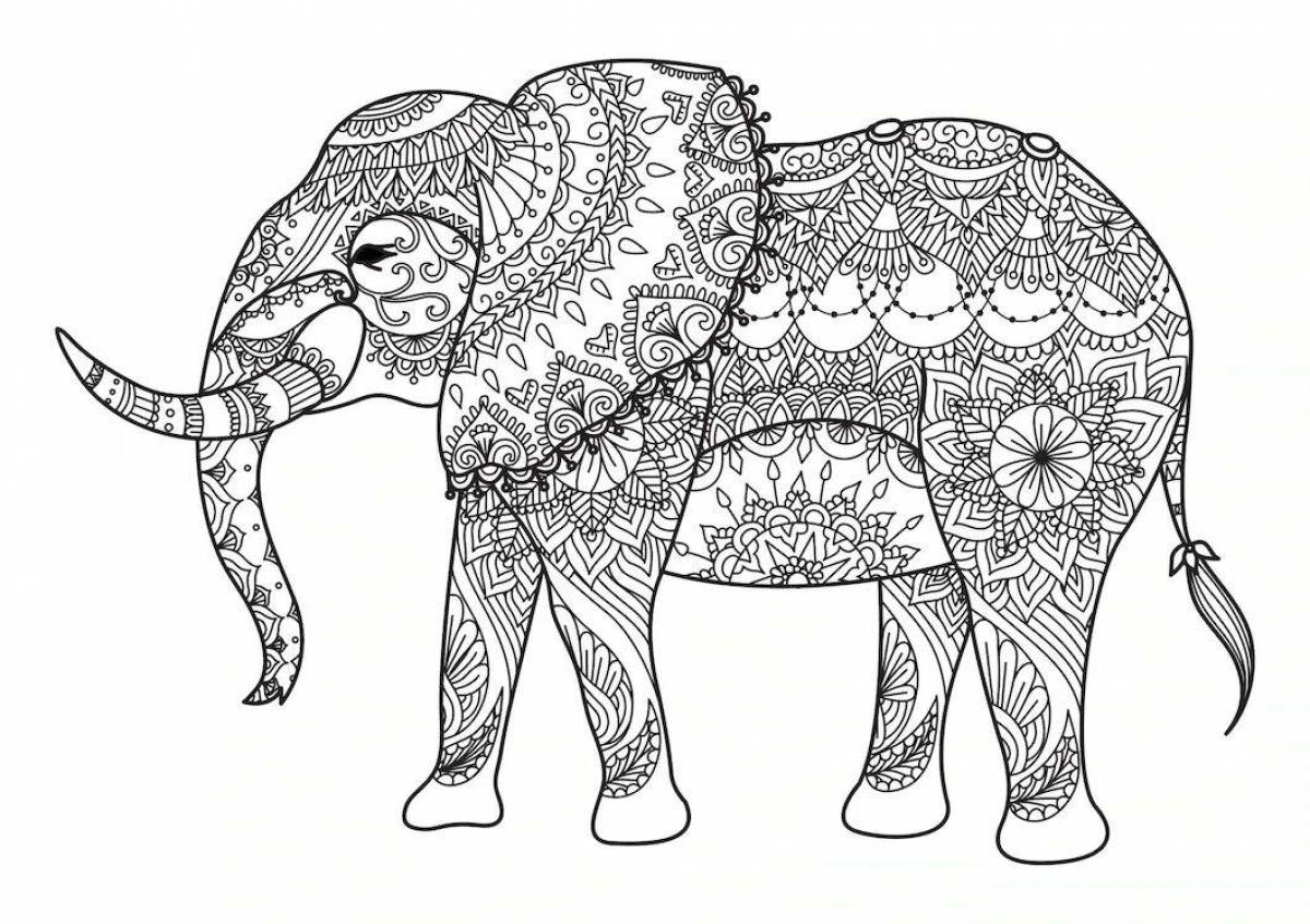 Антистресс слон #15