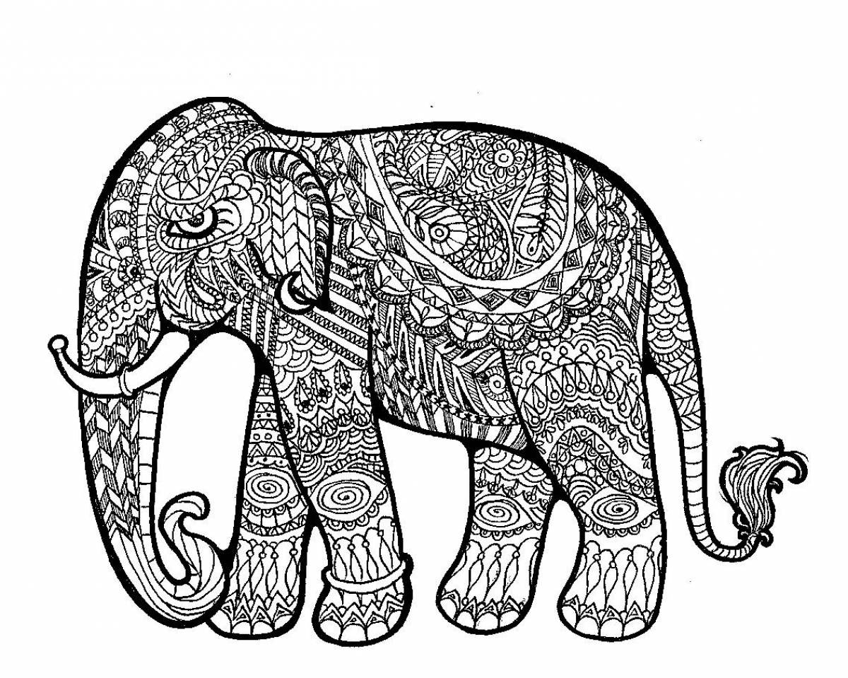 Антистресс слон #21