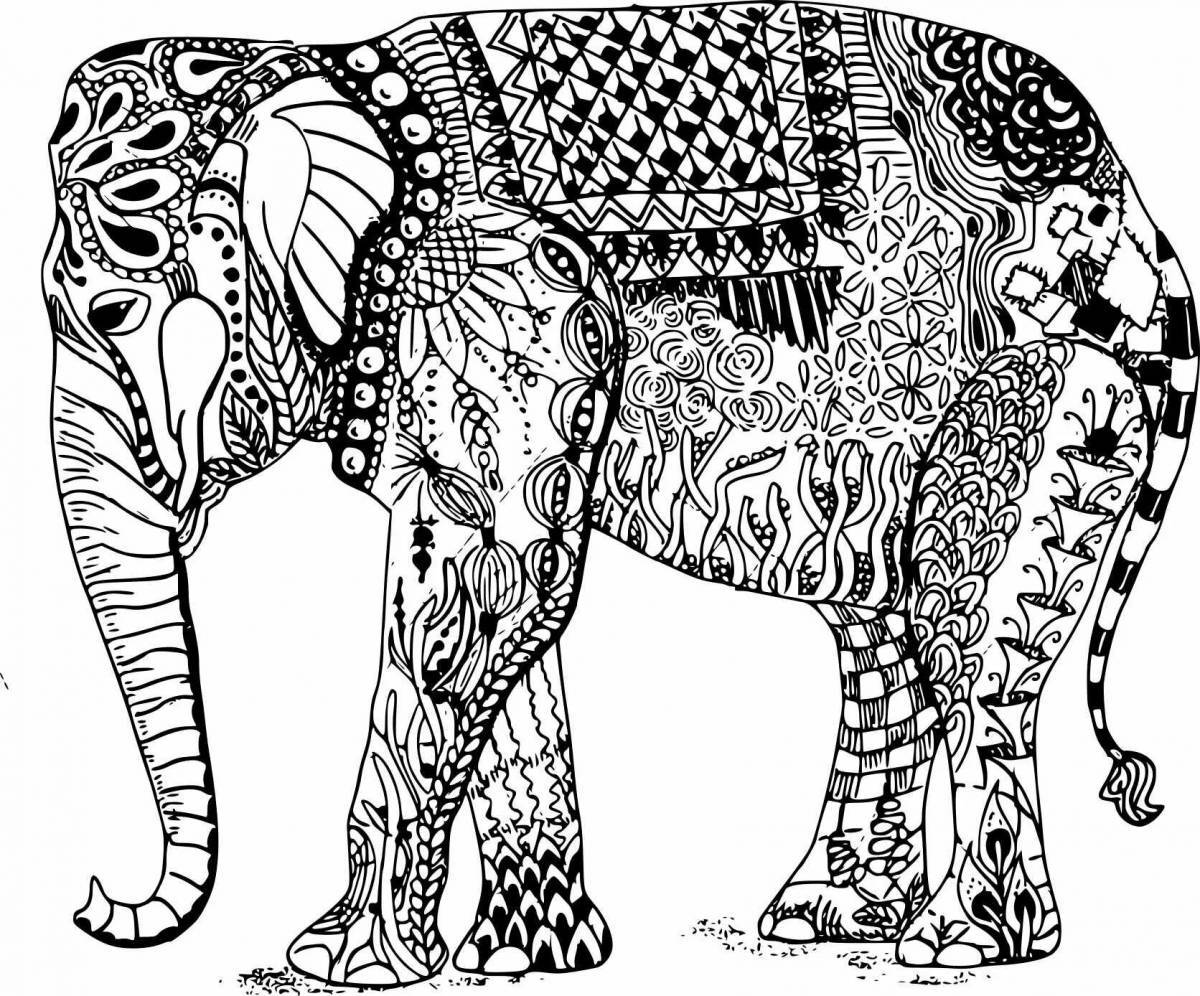 Антистресс слон #23