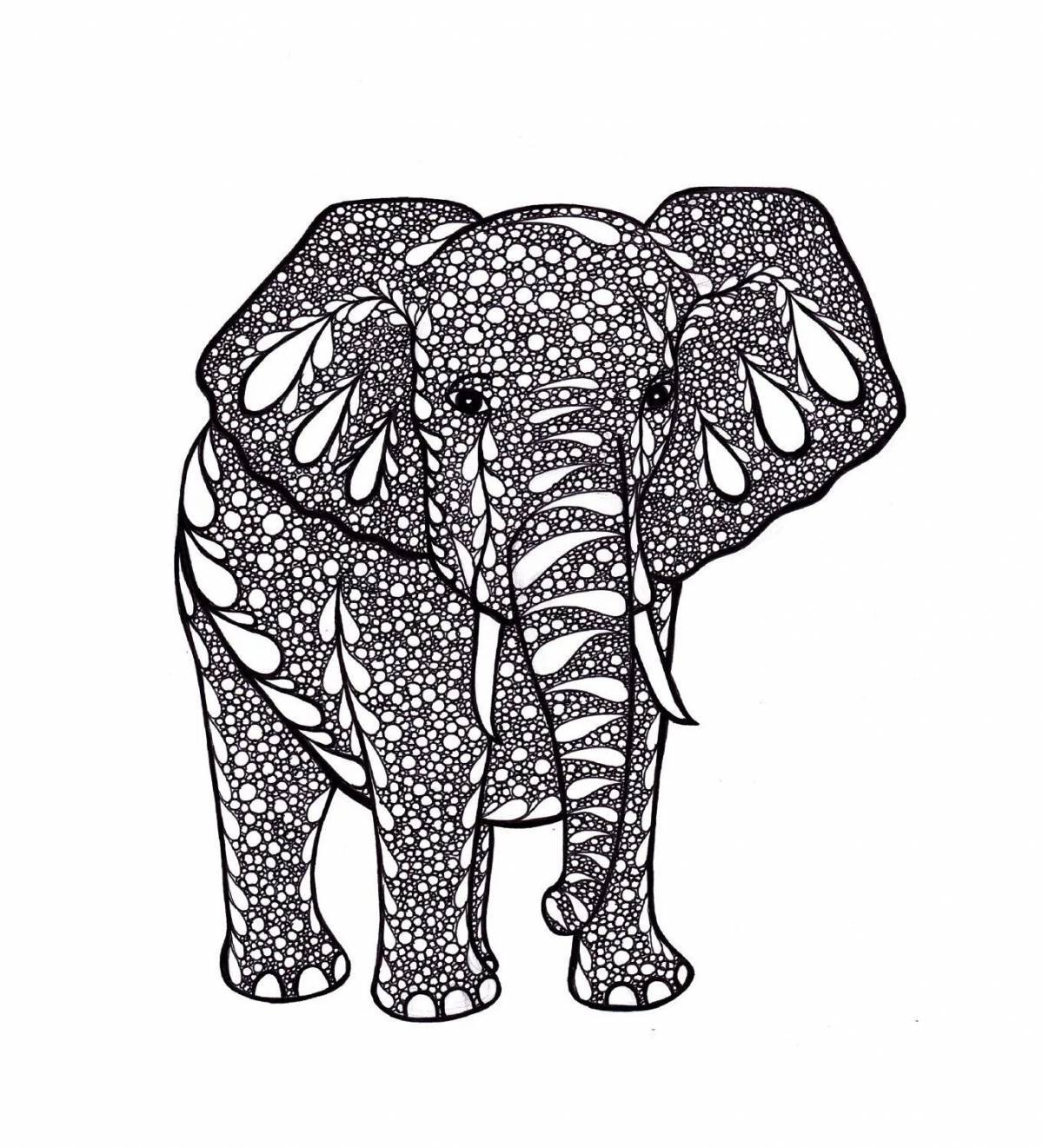 Антистресс слон #29