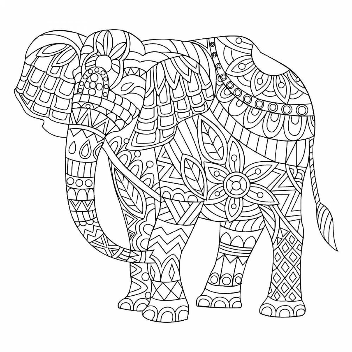 Антистресс слон #30