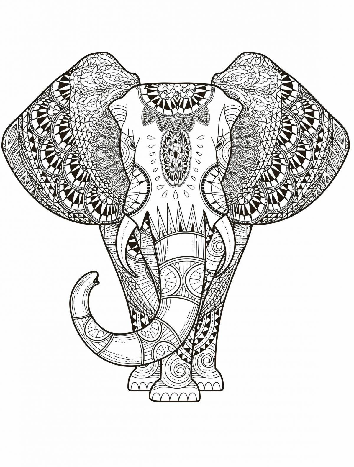 Антистресс слон #36