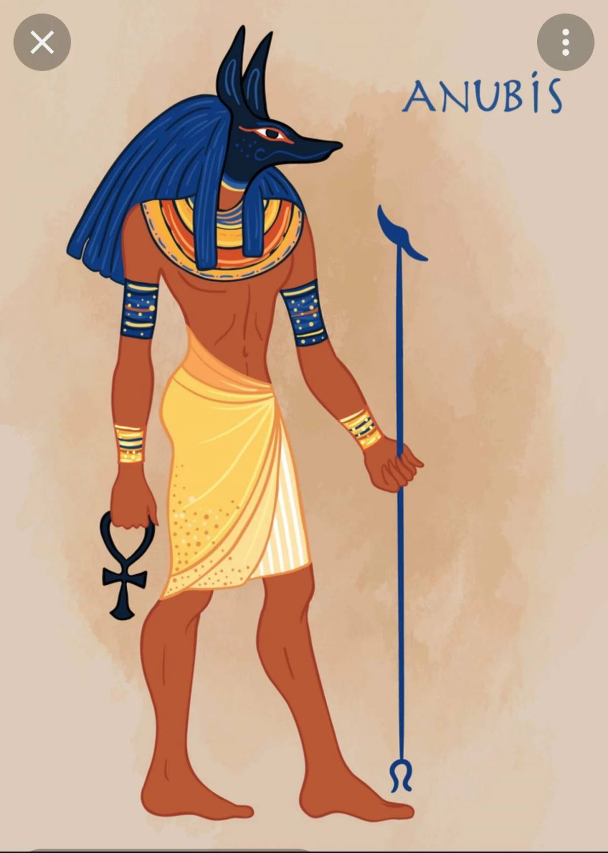 Анубис бог древнего египта #16