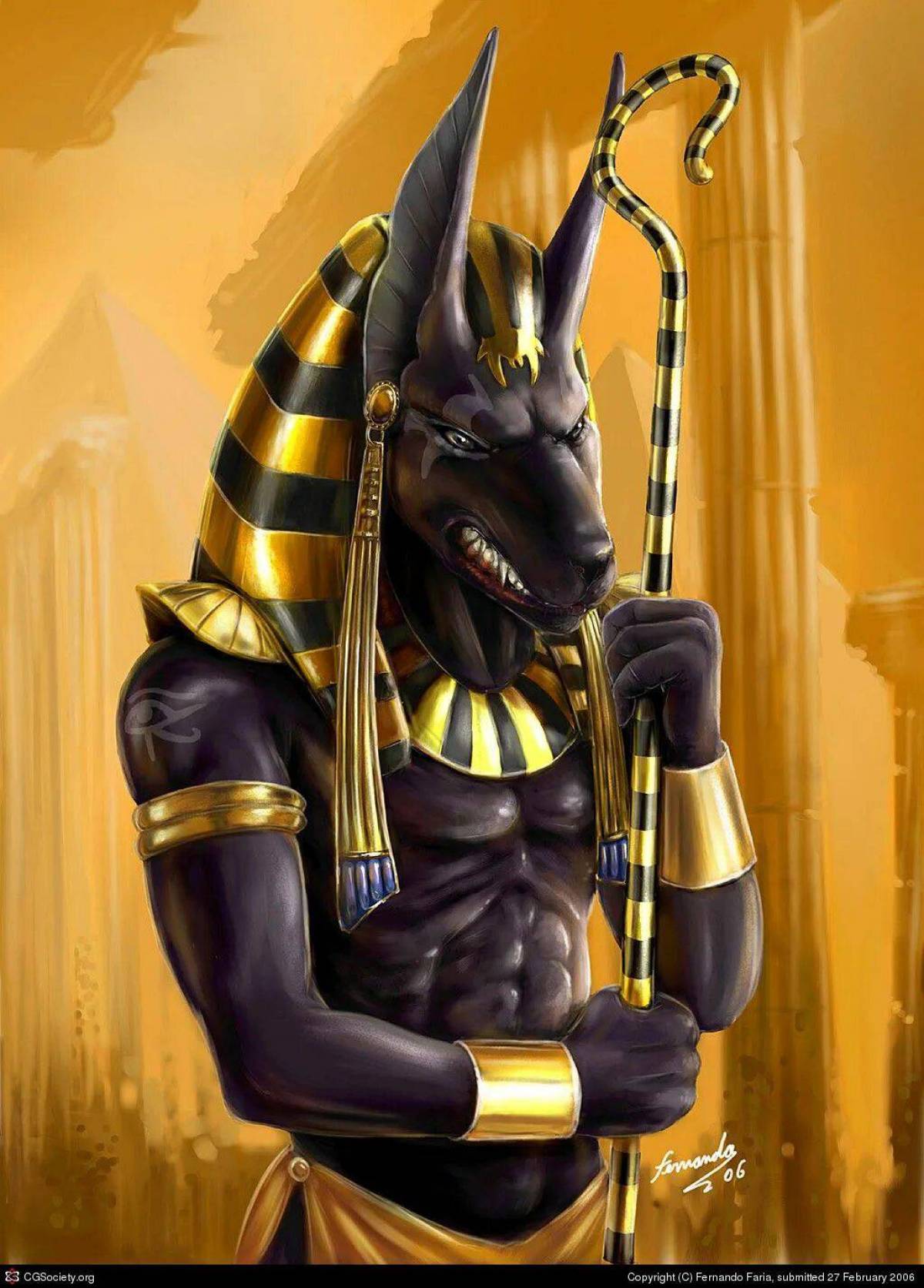 Анубис бог древнего египта #23