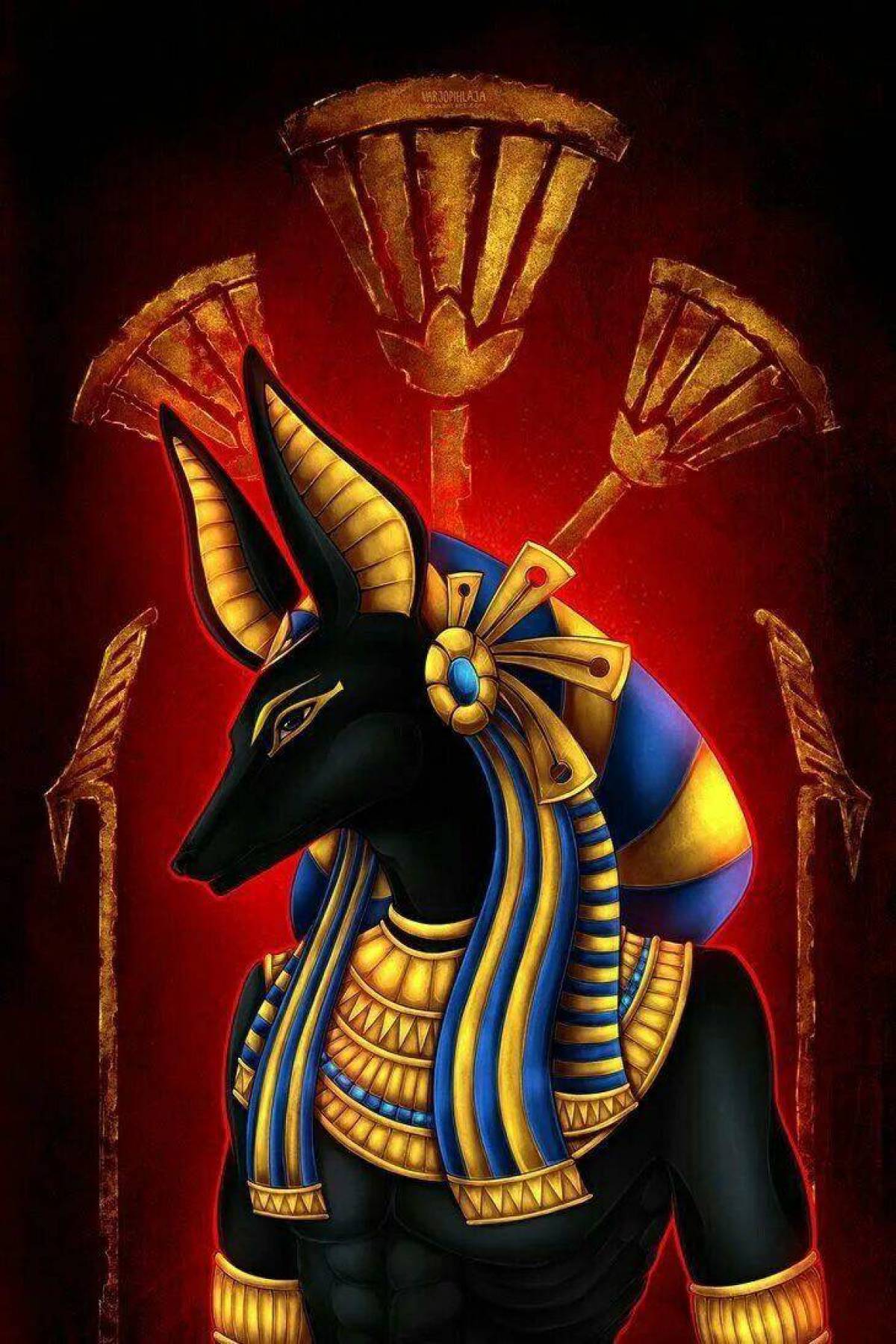 Анубис бог древнего египта #31