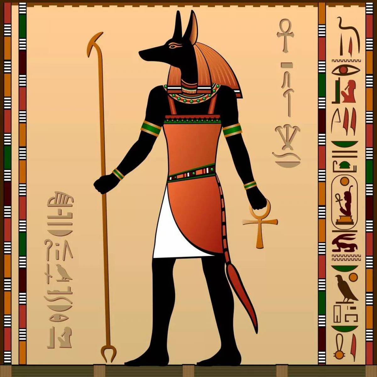 Анубис бог древнего египта #34