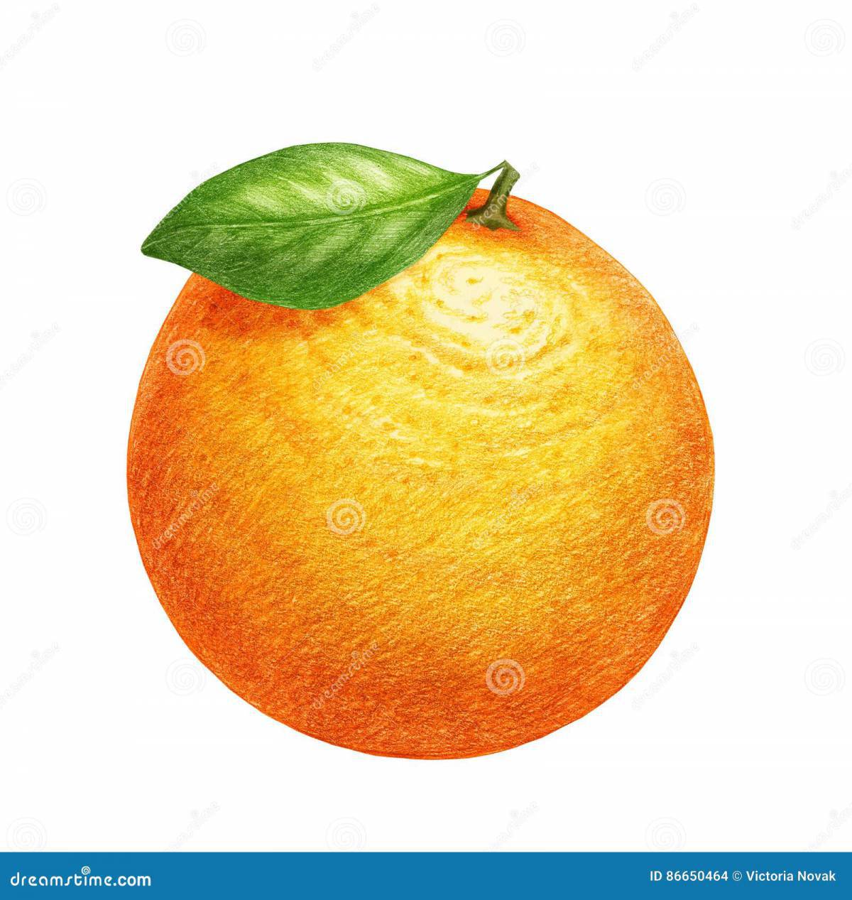 Апельсин для детей 2 3 лет #10