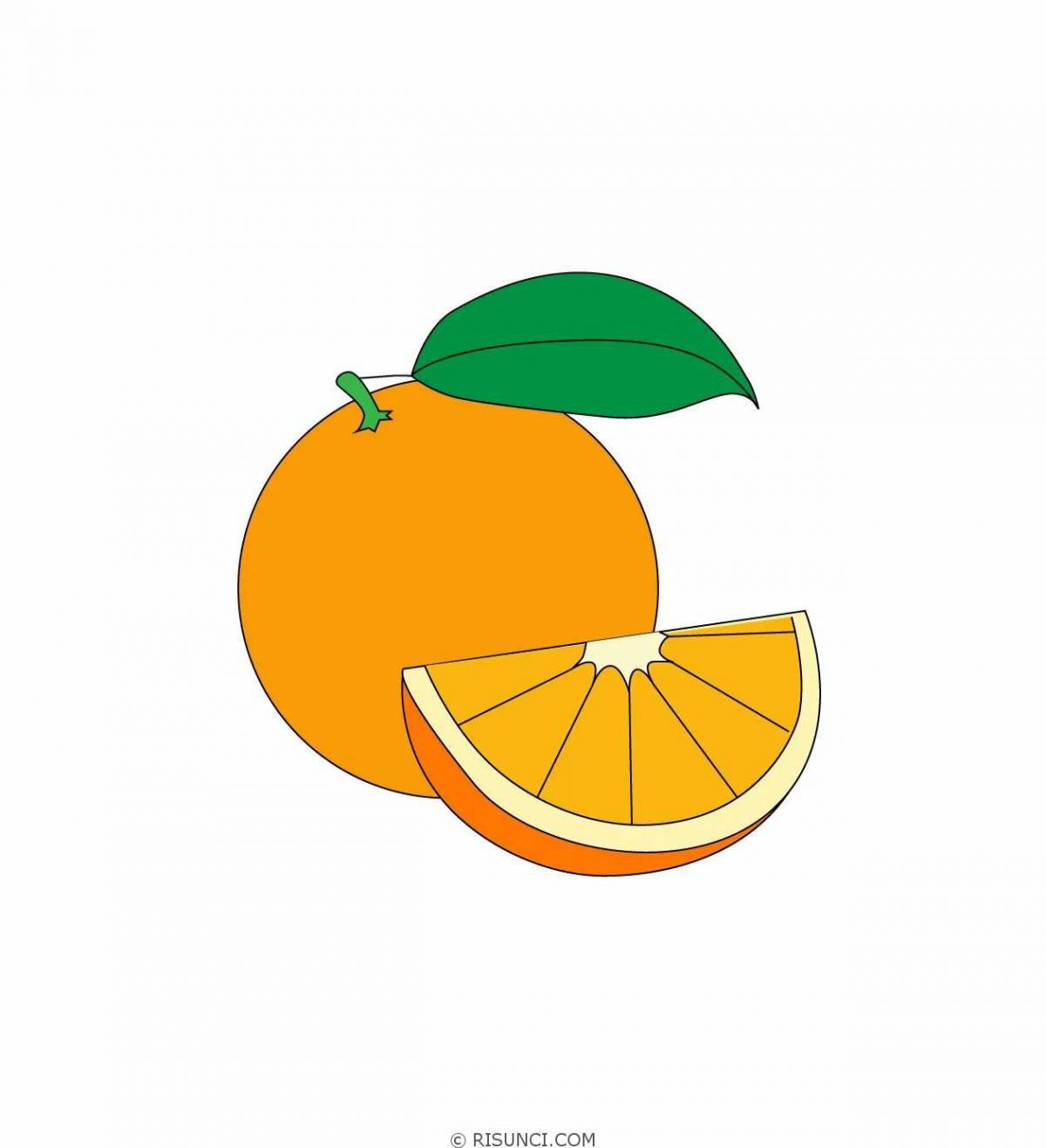 Апельсин для детей 2 3 лет #33