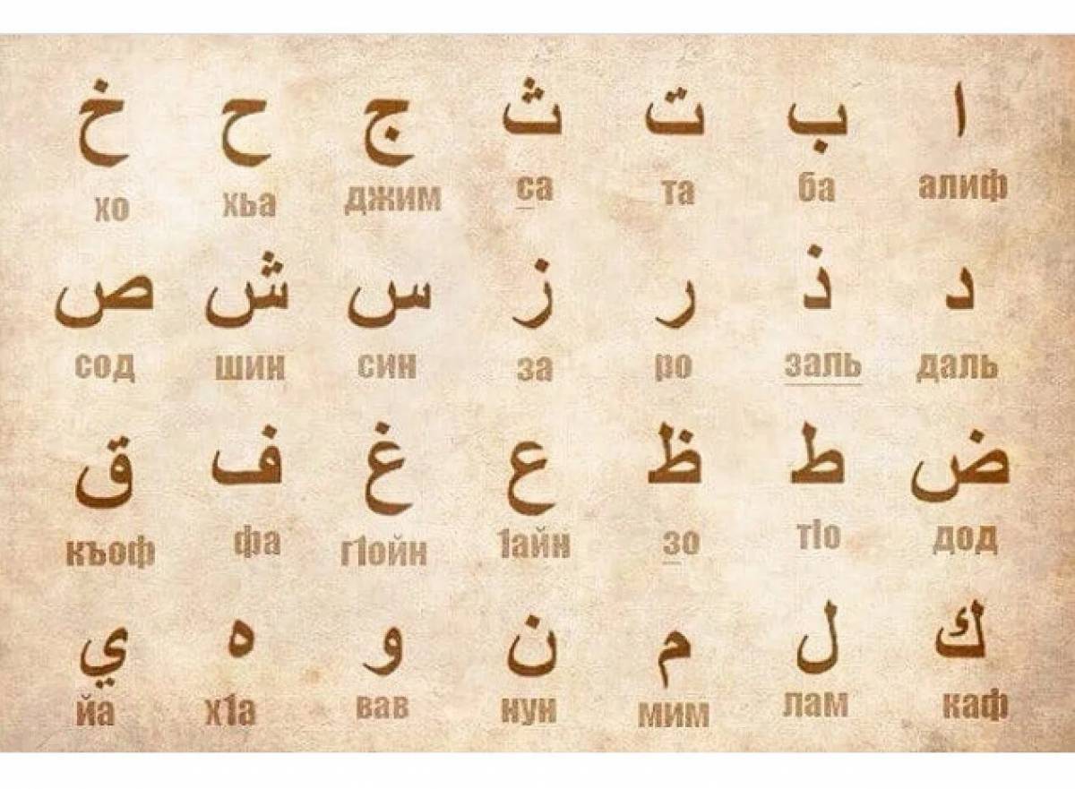 Арабский алфавит #12