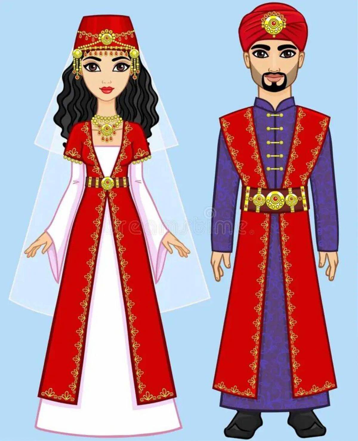 Армянский костюм национальный #19