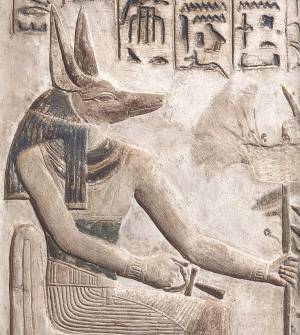 Раскраска анубис бог древнего египта #2 #206336