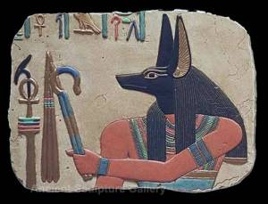 Раскраска анубис бог древнего египта #27 #206361