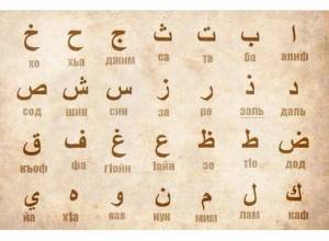 Раскраска арабский алфавит #12 #206803