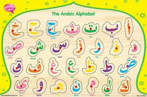 Раскраска арабский алфавит #21 #206812