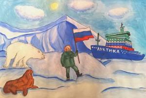 Раскраска арктика для детей #4 #207183