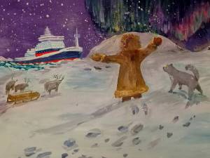 Раскраска арктика для детей #25 #207204