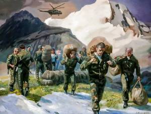 Раскраска армия россии для детей #30 #207351