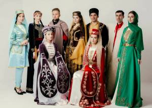 Раскраска армянский костюм национальный #4 #207363