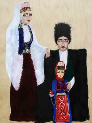 Раскраска армянский костюм национальный #8 #207367