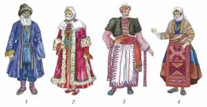 Раскраска армянский костюм национальный #34 #207393