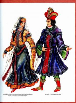 Раскраска армянский костюм национальный #36 #207395