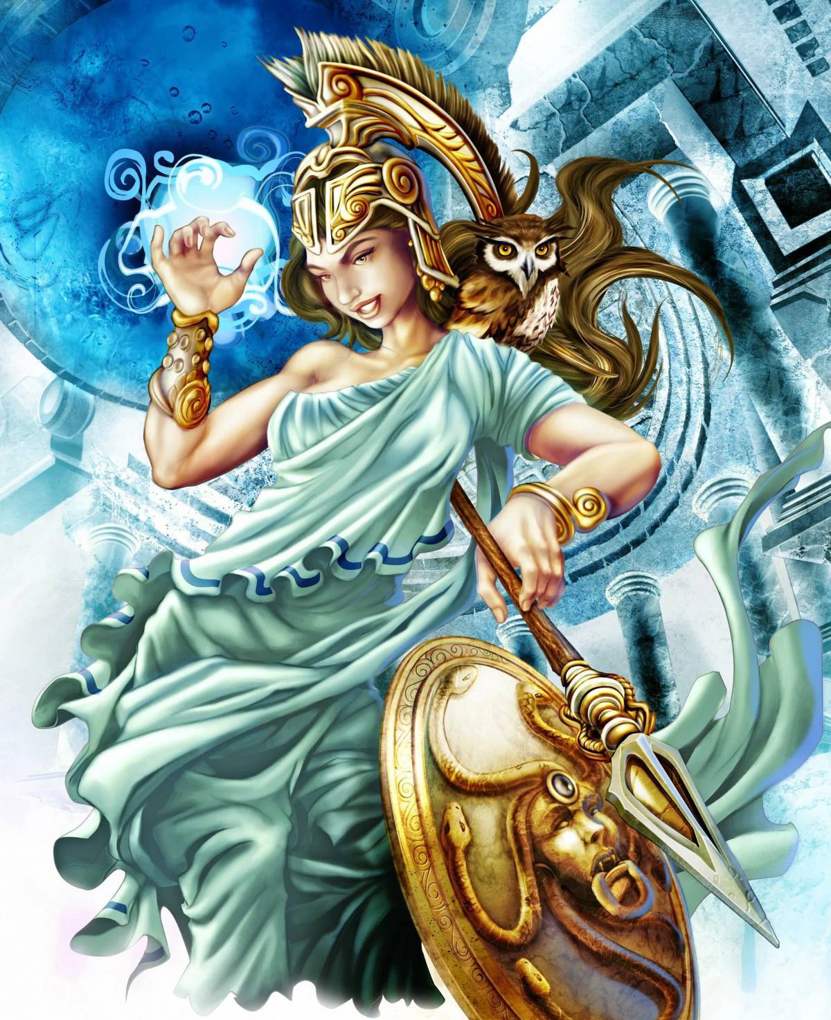 Афина богиня #4