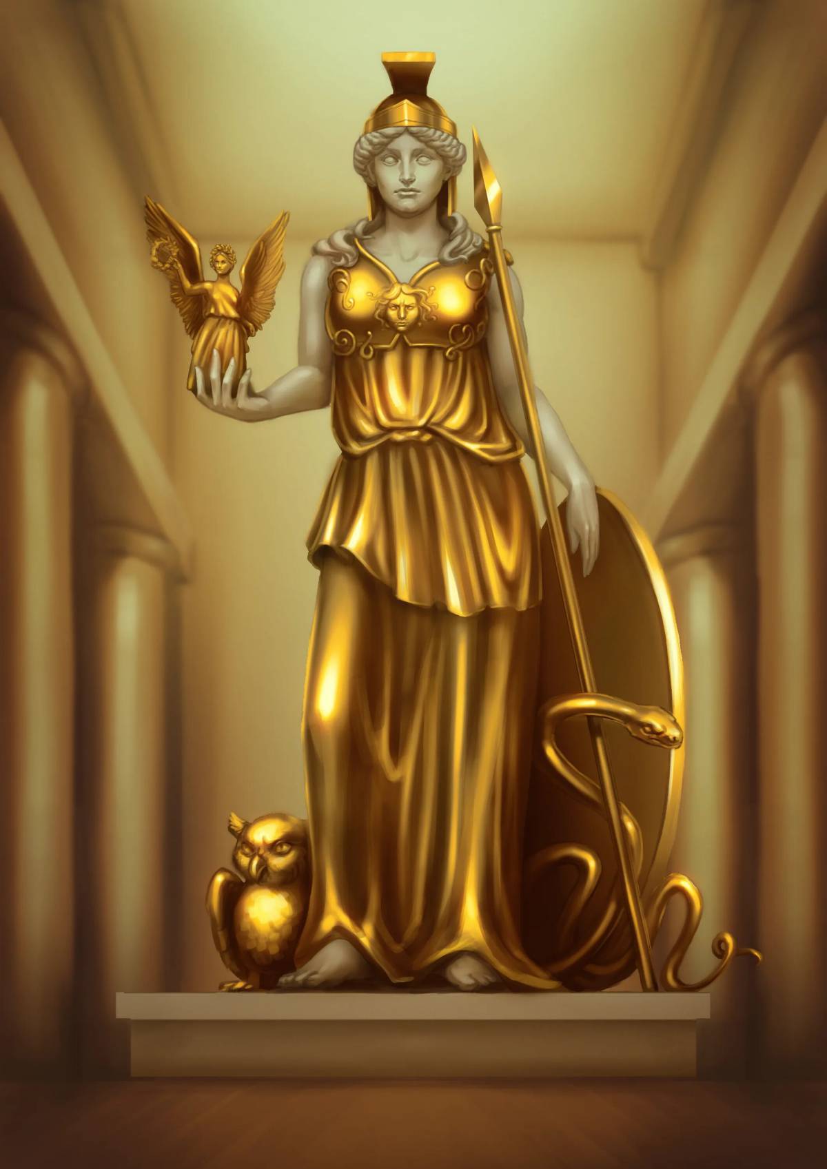 Афина богиня #9