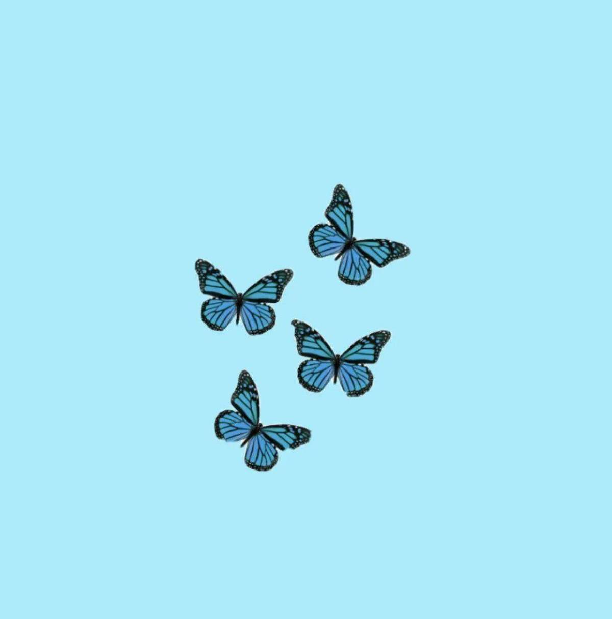 Бабочки маленькие #10