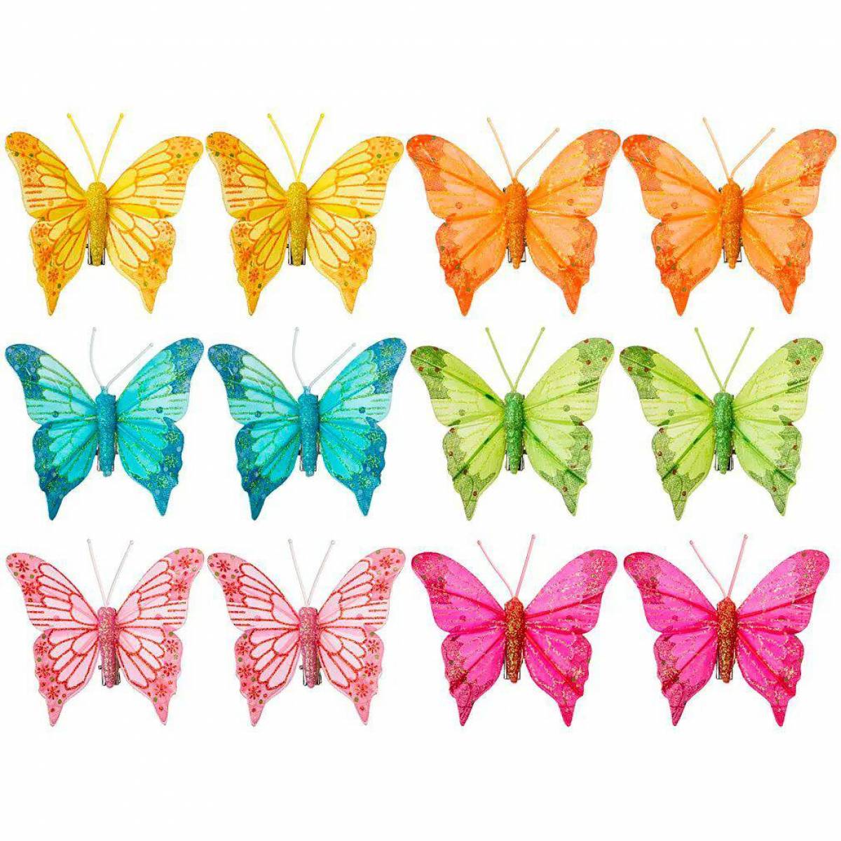 Бабочки много на одном листе #25