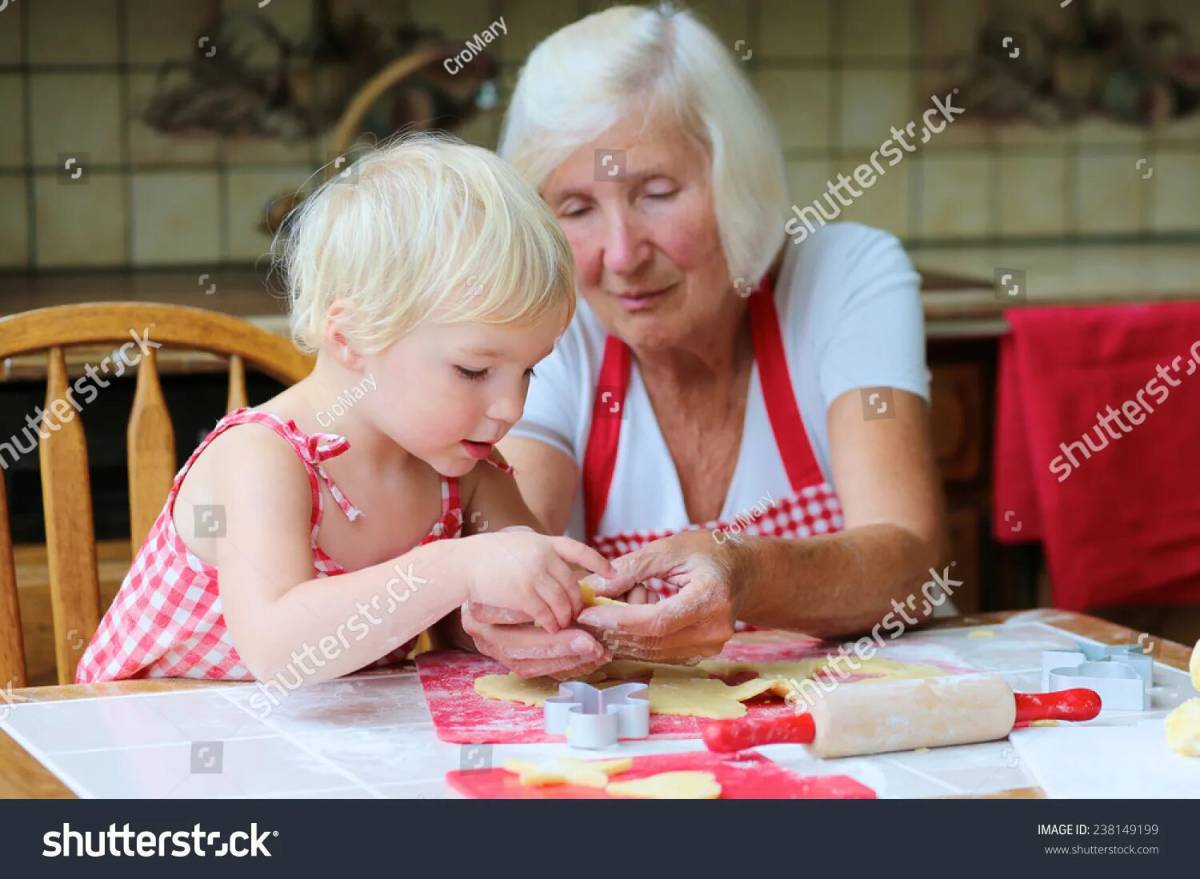 Бабушка и внучка #21