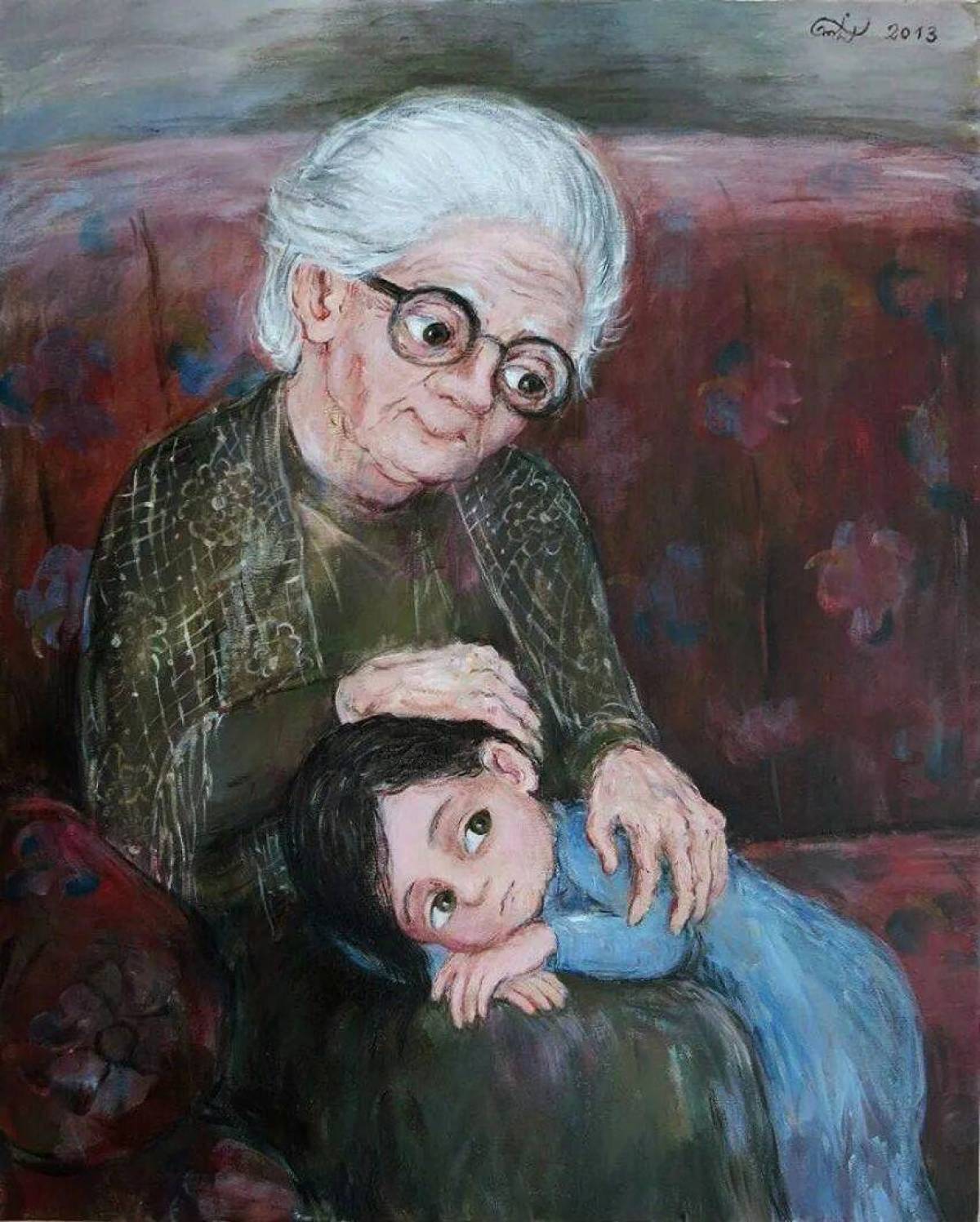 Бабушка и внучка #24