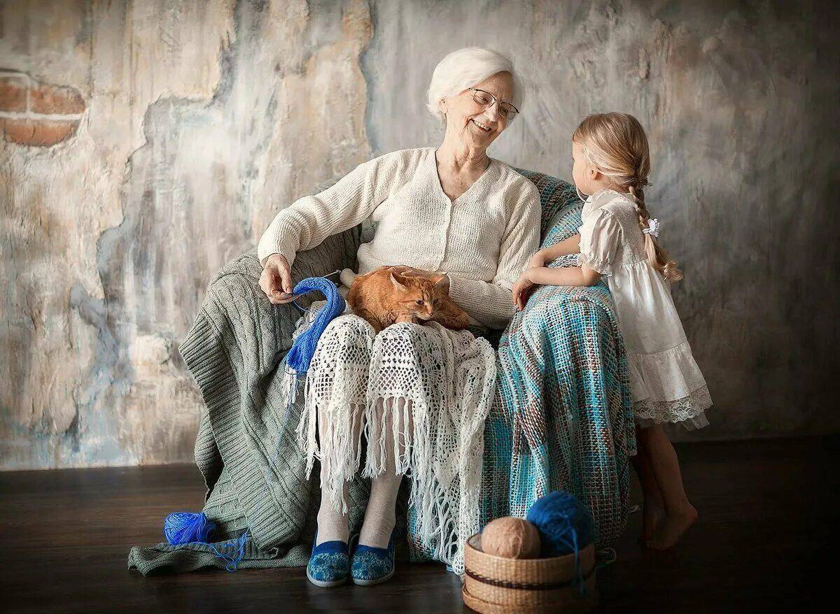 Бабушка и внучка #26