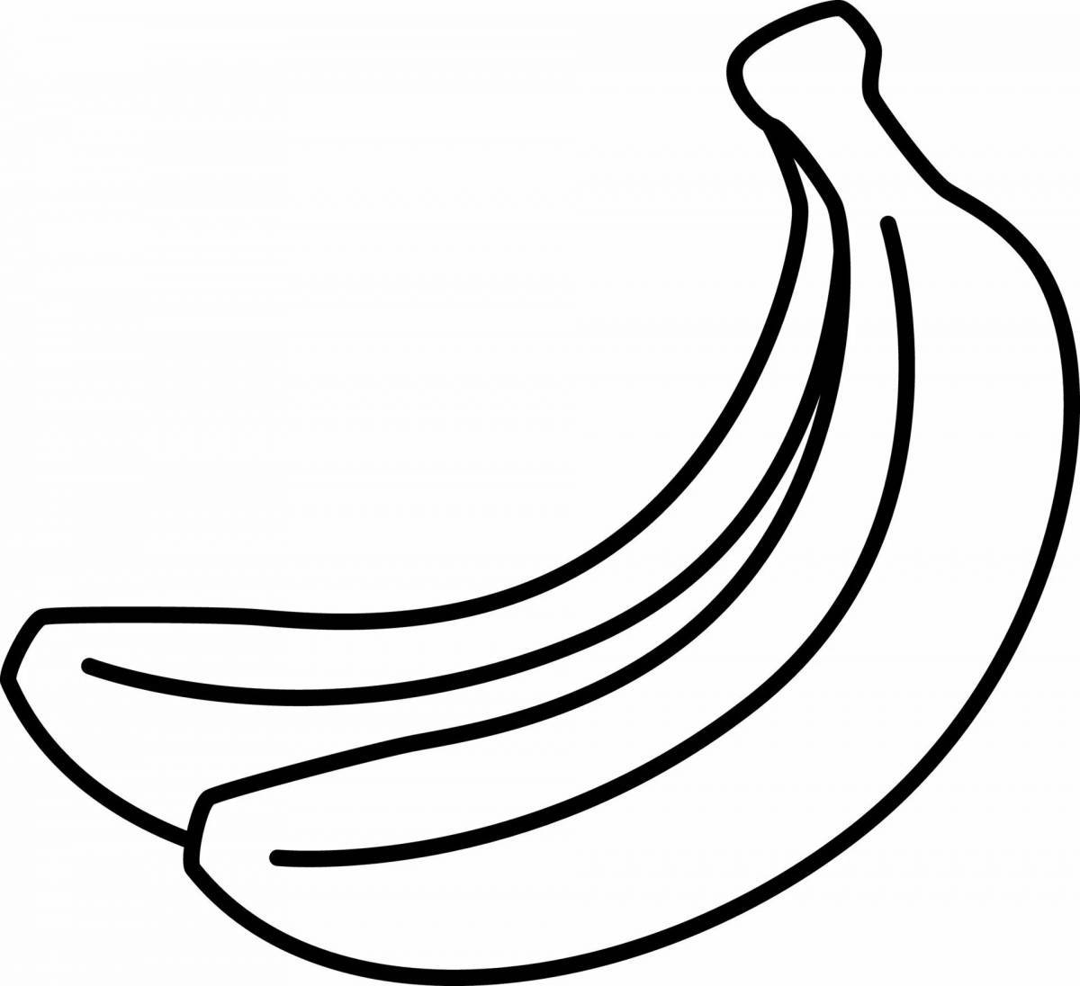 Банан для детей 2 3 лет #8