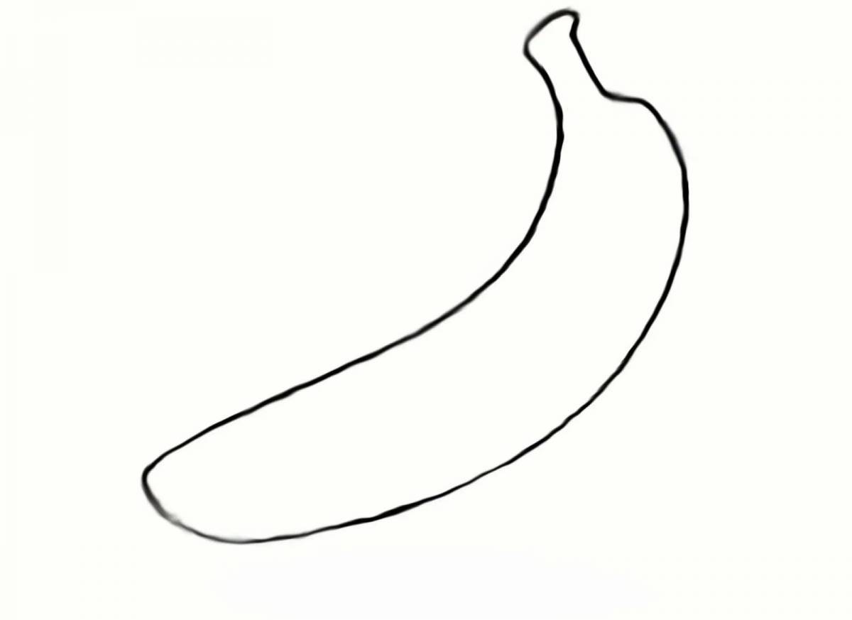 Банан для детей 3 4 лет #17