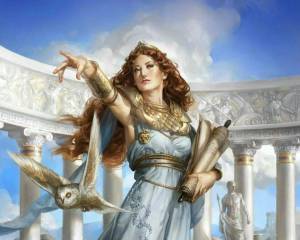 Раскраска афина богиня #7 #208410