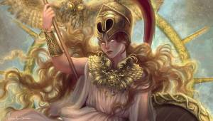 Раскраска афина богиня #14 #208417