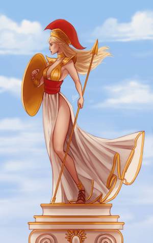 Раскраска афина богиня #19 #208422