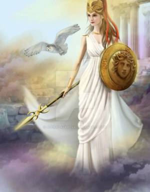 Раскраска афина богиня #23 #208426