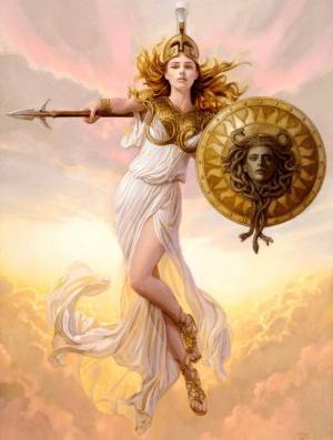 Раскраска афина богиня #28 #208431