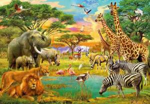 Раскраска африка для детей #10 #208468